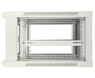 Extralink Szafka wisząca rack 6U 600x450 szara z metalowymi drzwiami EX.12998 - 489286 - zdjęcie 6